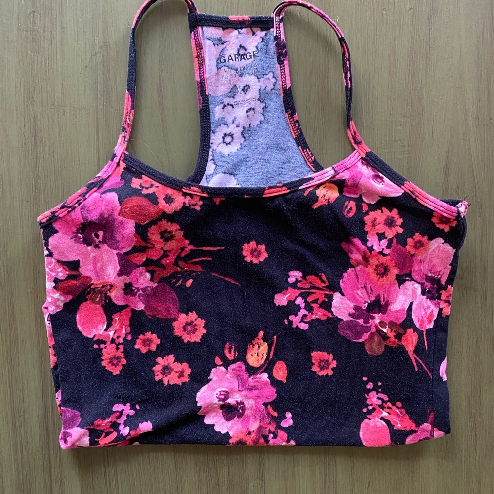 Floral tank top